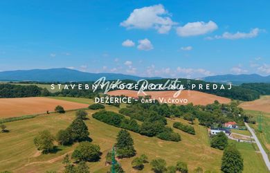 Jedinečný stavebný pozemok Dežerice NA PREDAJ
