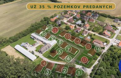 URBANISTA | Stavebné pozemky s komp. sieťami - VINOSADY