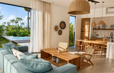 HOUSE & WEBER I BALI, AMED - NADČASOVÁ DIZAJNOVÁ VILA NILA S PITNOU VODOU, investičný potenciál, RAJ POTÁPAČOV, kllimatizácia, BAZÉN BEZ soli a chémie