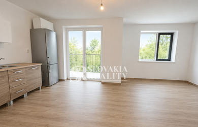 Veľký 2-izb. byt, nezariadený, novostavba Ludanice
