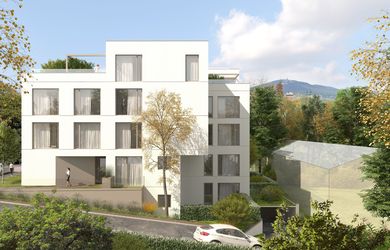 Viladom Borina - 2-izbový apartmán s priestrannou terasou a výhľadom do korún stromov