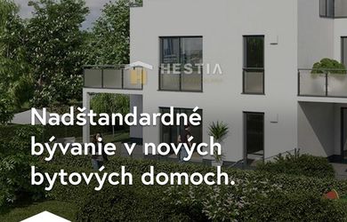 NA PREDAJ 2-izb.byt, novostavba BD1, terasa, Petrova Ves