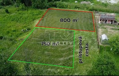 Na predaj slnečný, rovinatý stavebný pozemok Žilina-Bitarová o výmere 700m2