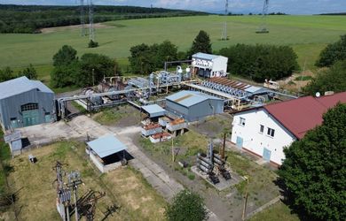 Priemyselný areál „Zberné plynové stredisko“ 10 006 m2 – Moravany,  15 km od Michaloviec