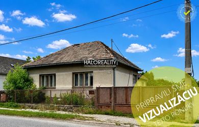 HALO reality - Predaj, rodinný dom Nová Dedina, Tekovská Nová Ves, veľký pozemok 1 277 m2 a dom s potenciálom  - EXKLUZÍVNE HALO REALITY