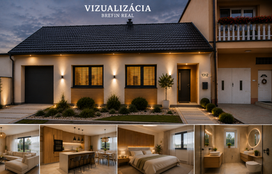 3-izbový rodinný dom s garážou a pozemkom 703 m² – Stupava