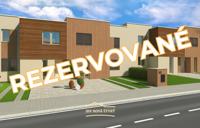 REZERVOVANÝ  A9 - 4-izbový rodinný dom v Čiernych Kľačanoch (I. etapa)