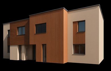 IBV Nová štvrť A6 - 4-izbový rodinný dom v Čiernych Kľačanoch (I. etapa)