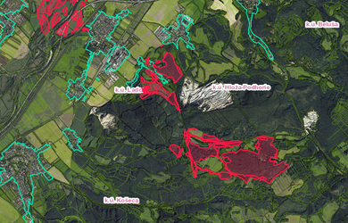 Ladce – 14.000 m2 LESOV (Urbáru)