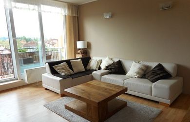 Prenájom zariadeného 3-izbového bytu s balkónom, 83 m2, Vlárska ul.