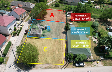 Belá – 400+ m2 STAVEBNÉ POZEMKY aj na splátky