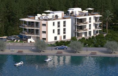 CHORVÁTSKO - Nové apartmány 3 m od mora (3i) - ostrov VIR, Zadar