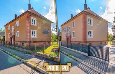 Predaj: Kompletne zmodernizovaný 2 izbovy byt predaj+1 menšia izba , 60 m2 s vlastnou záhradkou a parkovaním, ulica M.Pišúta, v srdci Lipt.Mikuláša