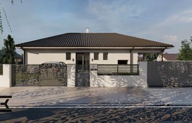 PREDANÝ Nový bungalov 4-izb. za cenu  bytu v Bratislave , pozemok 497 m2