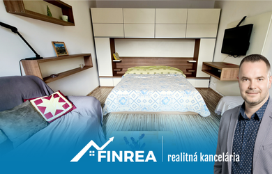 FINREA│1-izbový byt s balkónom v obľúbenej lokalite - Bysterec