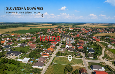 SLOVENSKÁ NOVÁ VES – STAVEBNÉ POZEMKY S NADŠTANDARDNOU ŠÍRKOU V ROZVÍJAJÚCEJ SA LOKALITE – LEN 1,5 KM OD DIAĽNICE