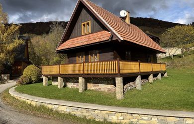 Jedinečná drevenica v Terchovej - pokoj a príroda na dosah ruky