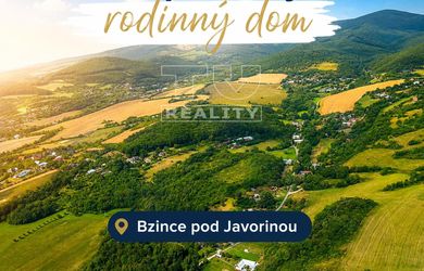 Pripravujeme do ponuky dom na polosamote v obci Bzince pod Javorinou
