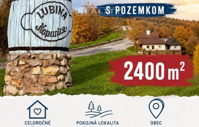 Celoročne obývateľný dom v nádhernej prírode pod Javorinou, Lubina