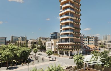Unikátní apartmán se 3+1 s velkorysou terasou v prestižní části Larnaky, Kypr