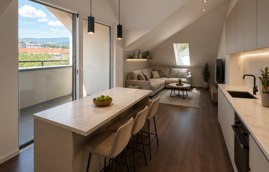 Unikátny podkrovný 3-izbový byt NOVOSTAVBA | Centrum BB