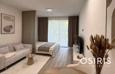 Dizajnový 1-izbový apartmán v projekte WineHills | Balkón | Parkovanie | Novostavba