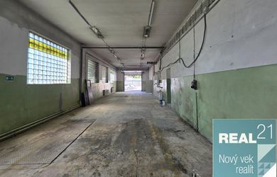 Prenájom výrobnej haly s administratívou – 317 m²