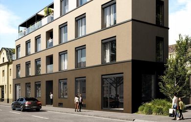 Obchodné a prevádzkové priestory na PREDAJ v centre Žiliny – novostavba RondelBlock