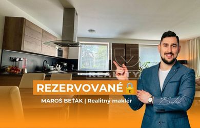 ---- REZERVOVANÉ 
---- Na predaj 3-izbový byt + parkovacie miesto, Martin Centrum