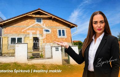 Rozostavaný rodinný dom v Nitrianskych Hrnčiarovciach