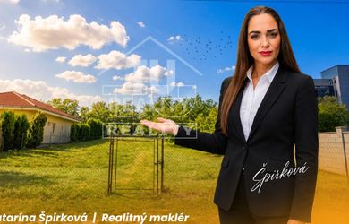 Veľkorysý stavebný pozemok o výmere 1 104 m²