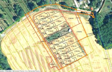 Slnečné stavebné pozemky - 4078 m2 - Nitrianske Pravno