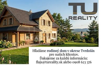 Hľadáme rodinný dom pre konkrétnych klientov v okrese Tvrdošín!