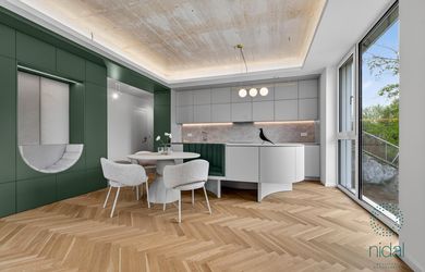 NIDAL - PREDAJ dizajnový 4-izbový byt s terasou a nadčasovým minimalistickým interiérom v projekte Zlaté Schody - Devín