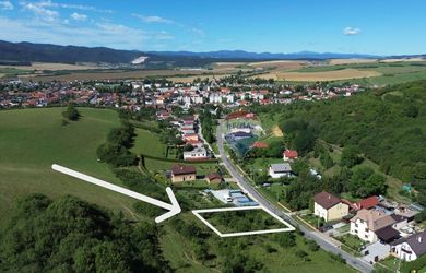 Pozemok na výstavbu RD – Spišské Vlachy, ul. Slobody, 1165 m²