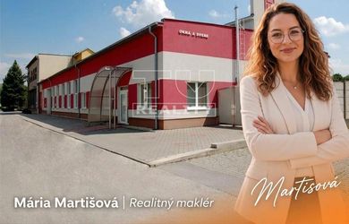 Na predaj výrobná hala na plastové okná – kompletne zariadená, Topoľčany