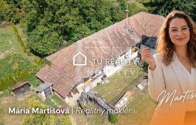 Znížena cena! Na predaj rodinný dom na krásnom pozemku 1364 m2 obec Horné Štitáre