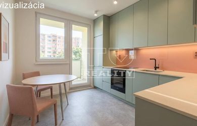 Priestranný 3-izbový byt s loggiou a veľkou pivnicou, Pezinok - Sever, 79,21 m²