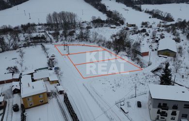 Stavebné pozemky na predaj v obci Ortuťová, okr. Bardejov