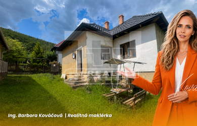 Na predaj rodinný dom v Jedľových Kostoľanoch ideálny na chalupárčenie