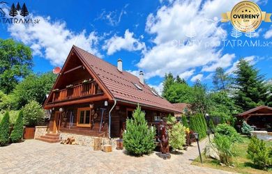 Štýlová dvojapartmánová drevenica Mýto Nízke Tatry