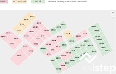 Pozemky pre rodinné domy v Klasove, www.jaxareality.sk