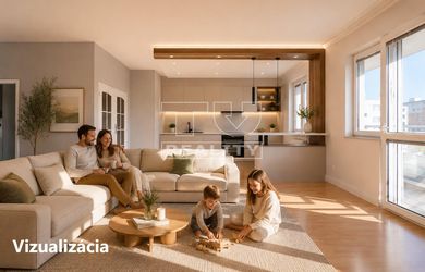 TUreality Vám ponúka veľkometrážny 4 izbový byt s dvomi parkovacími miestami, 130m2, Brezno