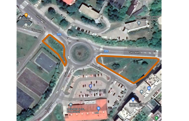 Na predaj pozemky pri predajni potravín LIDL Banská Bystrica