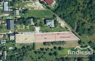 FINDIESEL reality - Pozemok na stavbu rodinného domu