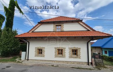 Dom s chalupárskou atmosférou s nadstavbou v peknom prostredí v obci Šútovce