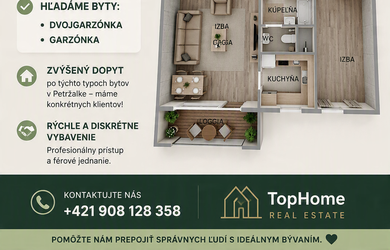DOPYT Dvojgarsónka Petržalka