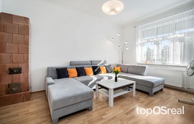 Predaj, tehlový, 4-izbový byt 100 m2 so záhradou Boleráz