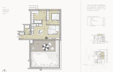 Viladom Borina - posledný strešný 3-izbový apartmán s výnimočnou terasou