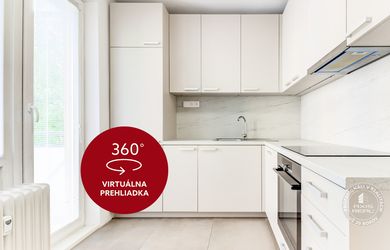 AXIS REAL | Moderný 2,5i byt s lodžiou a balkónom pri Račianskom mýte